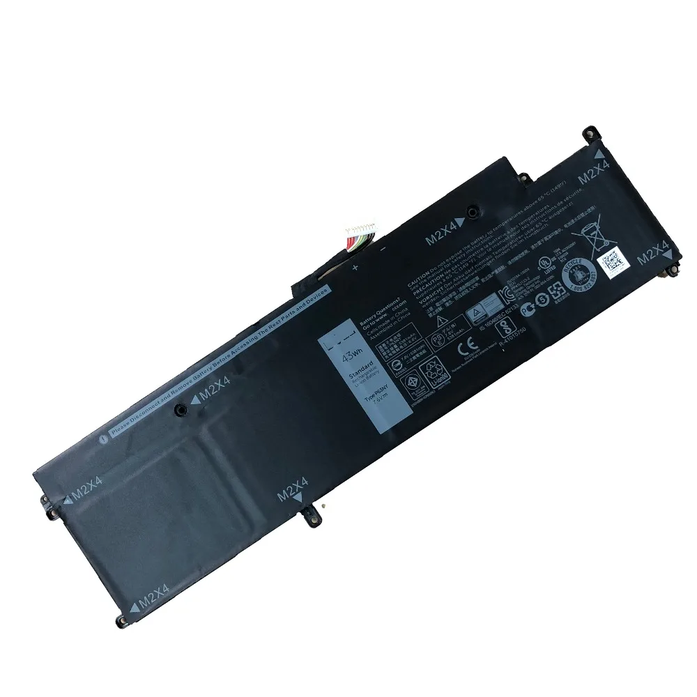 7 6 V 43wh 5381mAh P63NY новый оригинальный Аккумулятор для ноутбука N3KPR Dell Latitude 13 7370