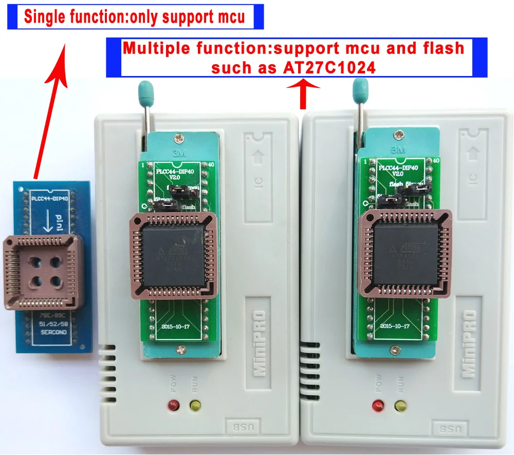 PLCC44 adapter 