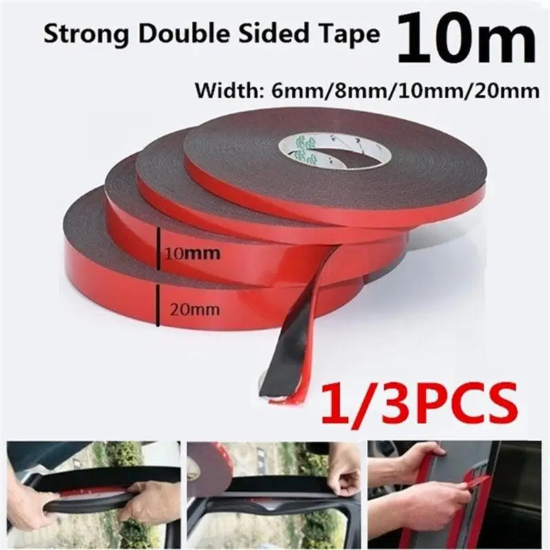 

Waterproof Super Strong Adhesive Foam Tape Double Sided Tapes Sticker for Mobile Phone Screen Car Screen Repair Accessories