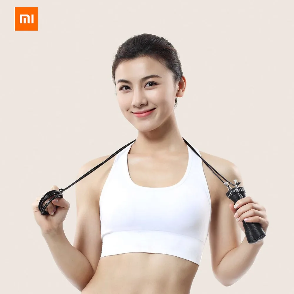 Оригинальный Скакалка xiaomi mijia yunmai цельный подшипник двойная проволочная веревка