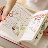 Macaron leather spiral notebook Original office personal diary/week planner/agenda organizer Cute ring stationery binder A5 A6 ► Photo 3/6