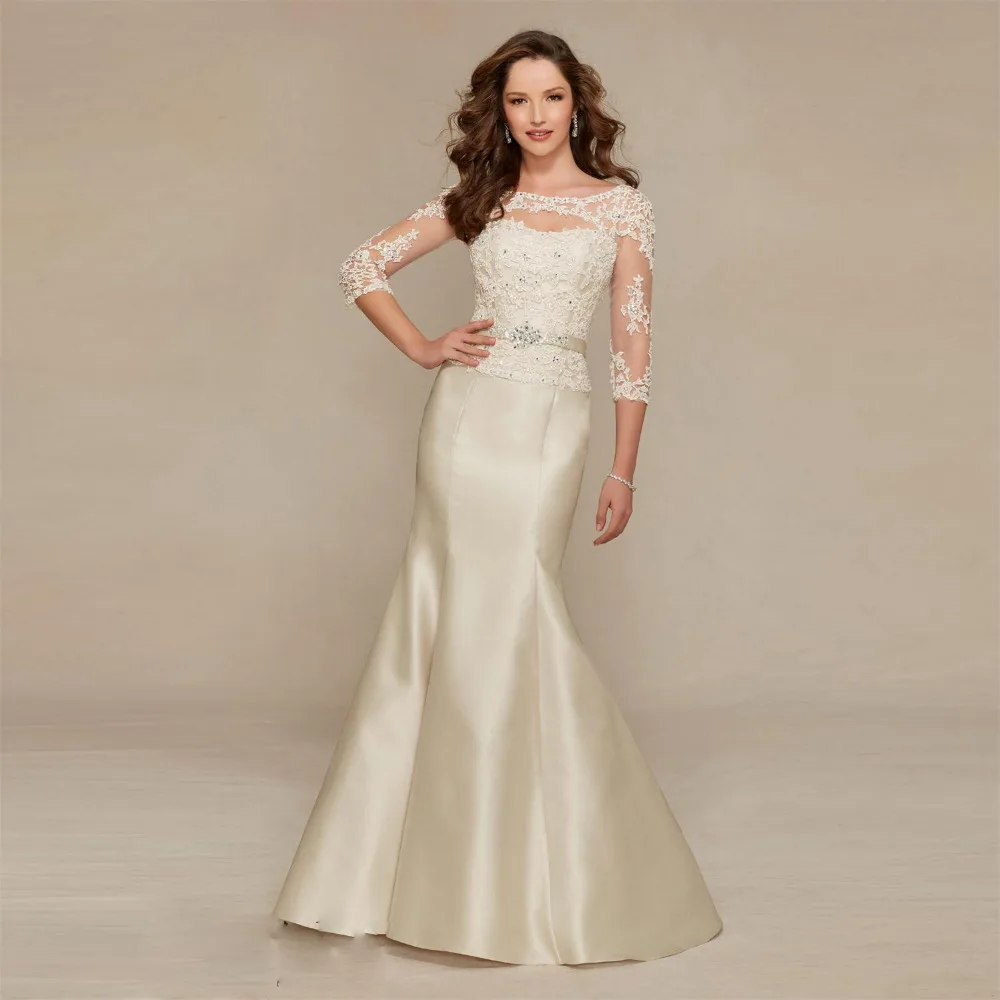 Buy 2017 Ivory Mermaid Mother of the bride dresses