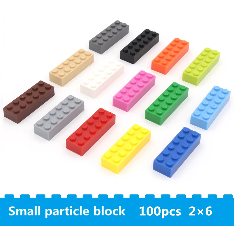 

model building blocks 2Ч6 brick toys Compatible with known brand Scenario building Early education training toys for children