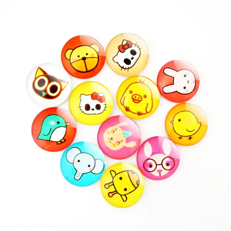 12Pcs Cartoon Animal Fridge Refrigerator Fridge Stickers for