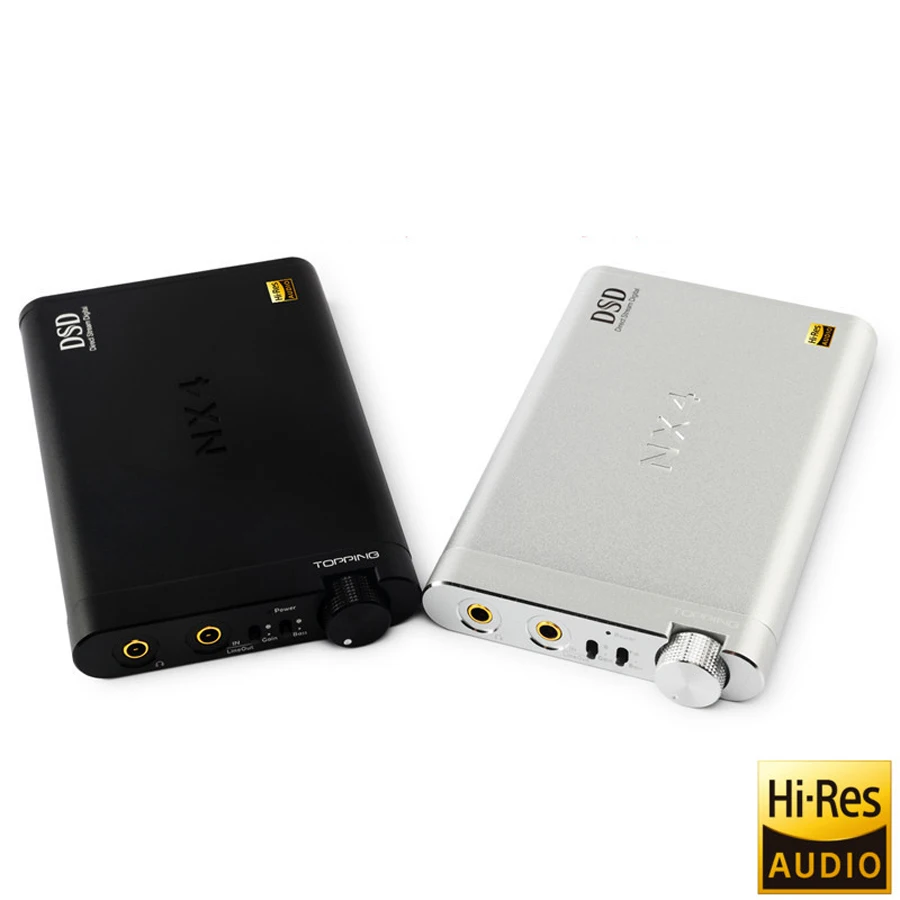 

TOPPING NX4 ES9038Q2M XMOS U208 USB DSD DAC/Portable Headphone Amplifier