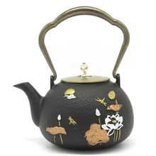 Чай горшок чугунок без покрытия чайник кунг-фу чайный сервиз