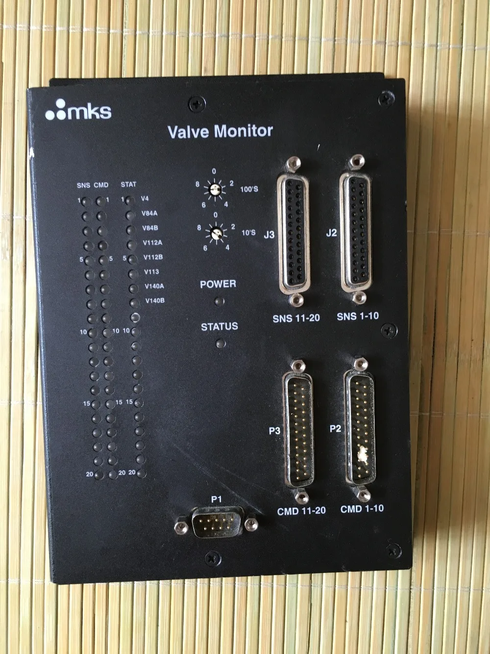 

MKS valve monitor AS00244-06 REV 01 used in good condition