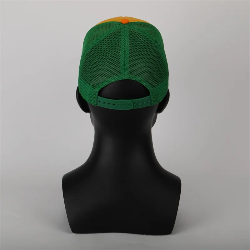 Cosplay&ware Stranger Things Dustin Cosplay Baseball Hat Adult Kids Inch Camp Know Where Green Yellow Cap -Zentai shop online