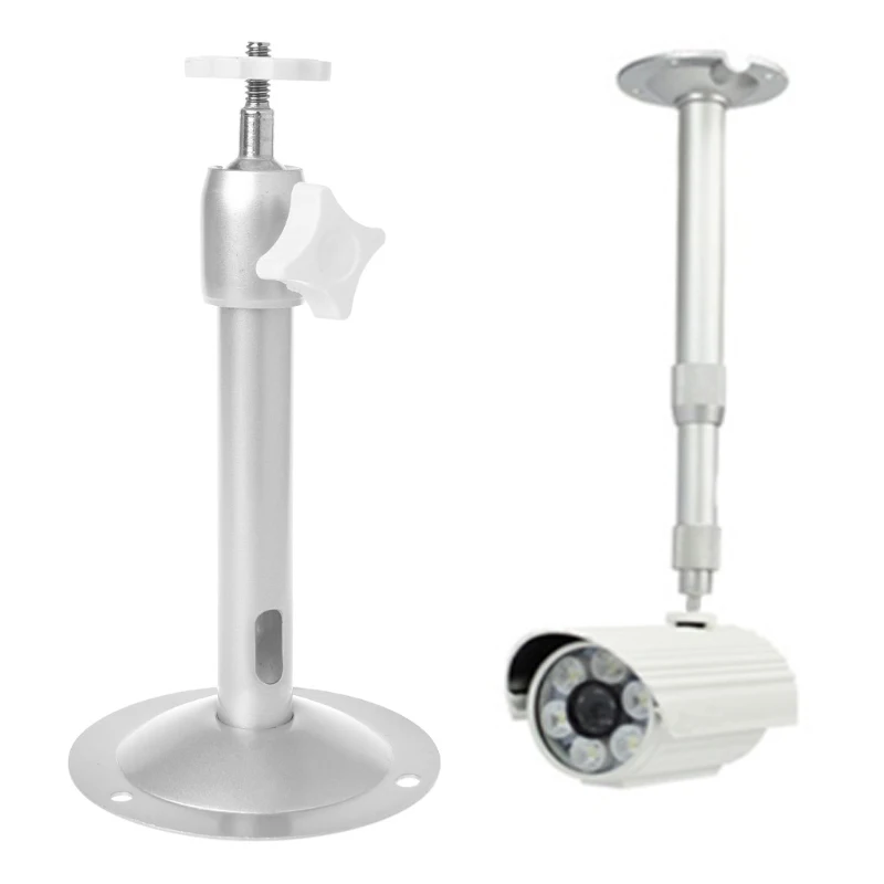 

New Arrival 1pc 360 Degree Adjustable Projector Ceiling Mount Stand Wall Projector Bracket Metal Swivel Mount