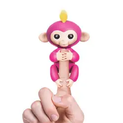 WowWee Подлинная Лицензия Fingerlings Monkey Finger детеныш обезьяны интерактивный ребенок Pet Умная игрушка Совет обезьяна палец