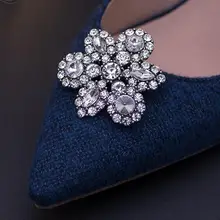 Unik случаи съемные аксессуары для обуви Стразы Кристалл обуви клип обувь украшения пряжки для обуви со стразами, набор из 2