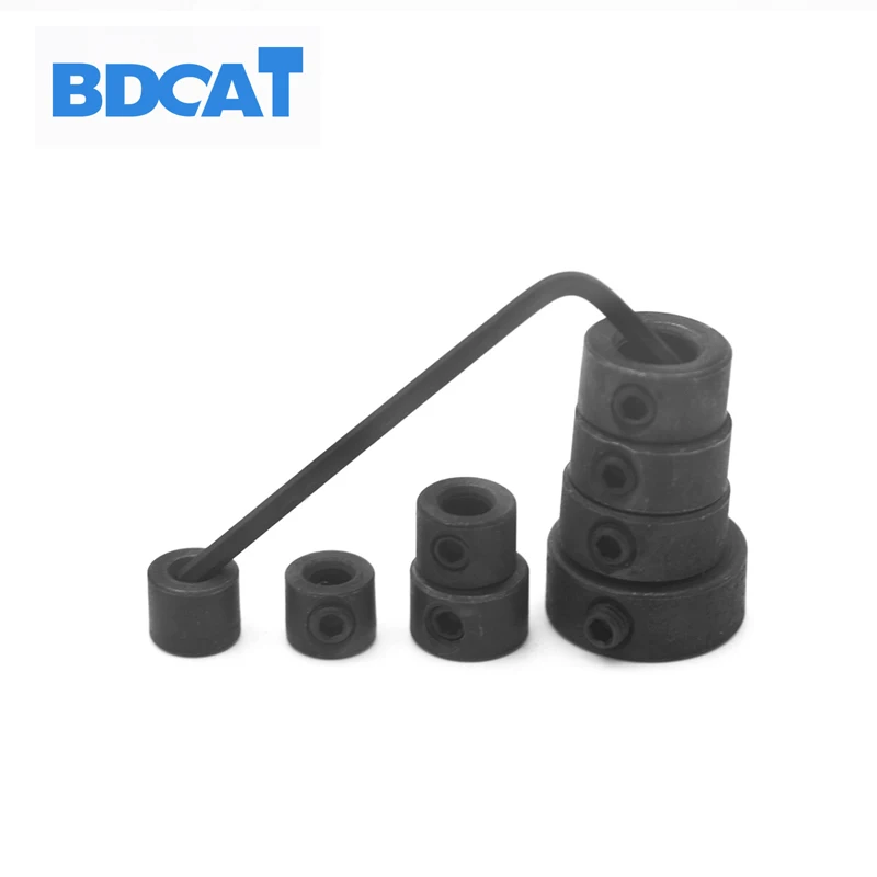 

8pcs/set 3-16mm Location Drill Bit Woodworking Tools Drill Locator Drill Bit Depth Stop Collar Ring Positioner With Hex Wrench