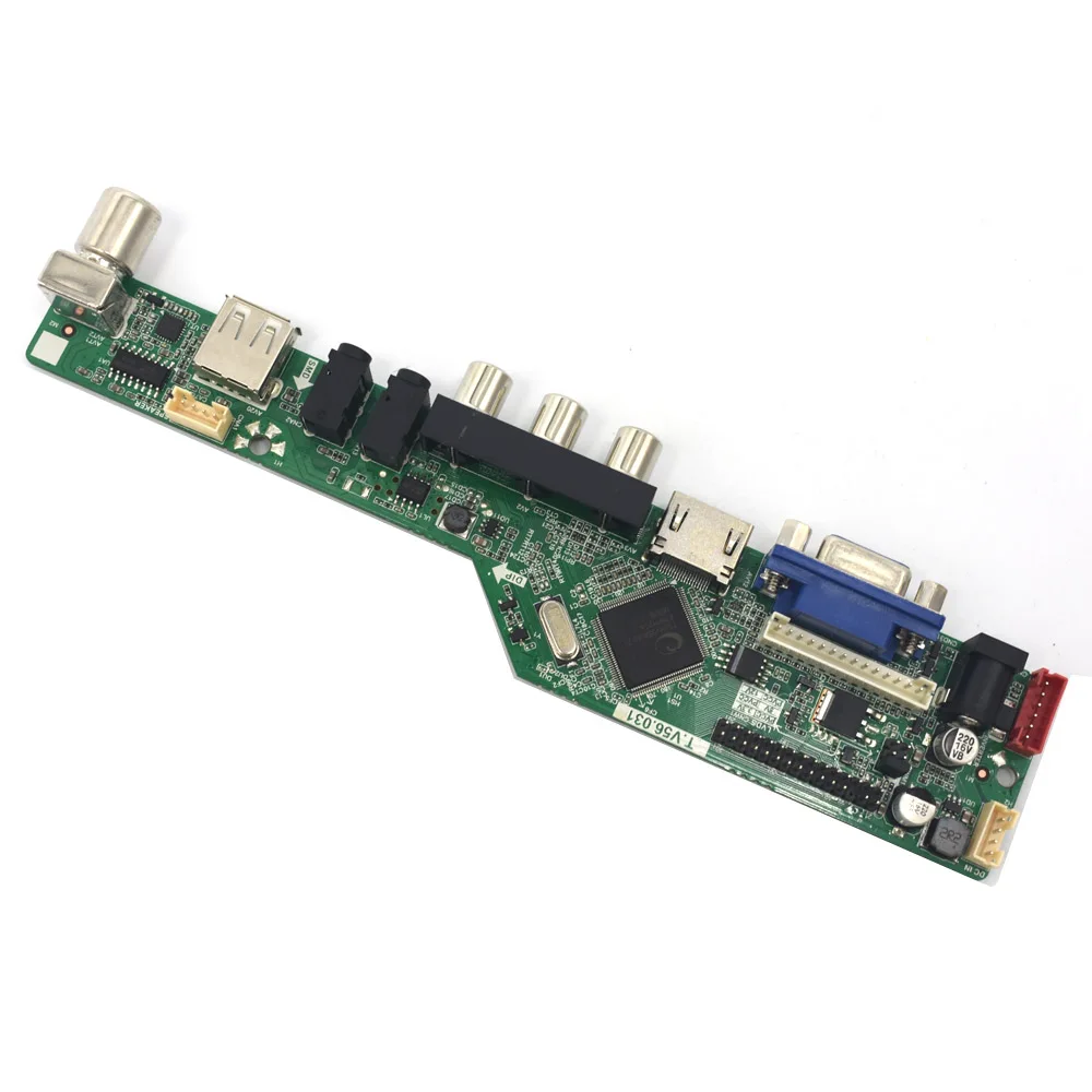 Lusya HDMI VGA AV USB аудио ЖК контроллер плата для 14 15 6 дюймов B140XW01 B156XW02 LP156WH2 B156XW04 B156XTN02.1