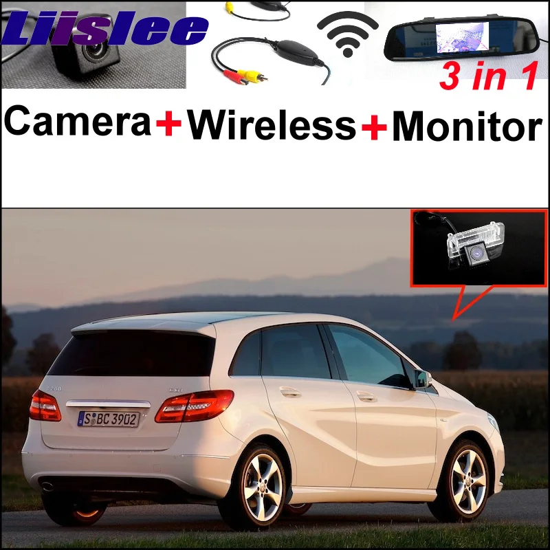 Для Mercedes Benz MB B класс W246 B180 B200 B220 B250 специальные Wi-Fi Камера+ Беспроводной приемник+ зеркало монитор парковки Системы