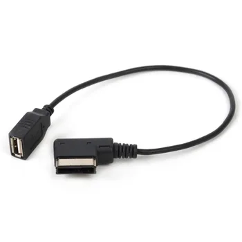 

beler New Music MP3 Player Media-In AMI MMI MDI AUX to USB Adapter Cable Interface for Audi A3 A4/S4 A5/S5 RCD510 RCD310 RNS510