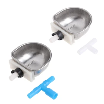

Rabbit Automatic Drinker Water Feeder Fix Bowl Stainless Steel T Joint Equipment