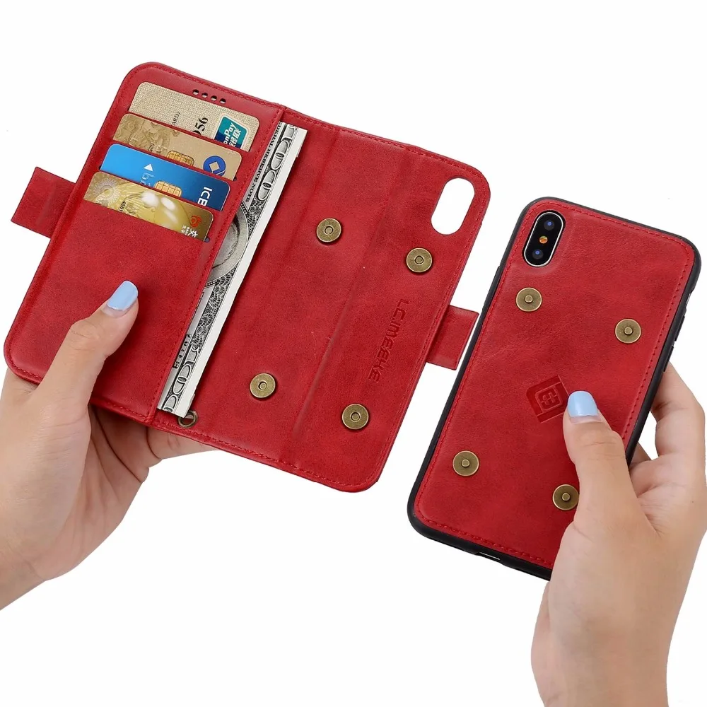 Qushar Бизнес ТПУ задняя крышка для iPhone X Капа Para Роскошный кожаный флип чехол iphonex