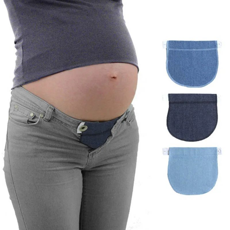 Для женщин для беременных широкий пояс эластичный экстендер мягкие брюки для беременных регулируемый пояс послеродовой предродовой защиты