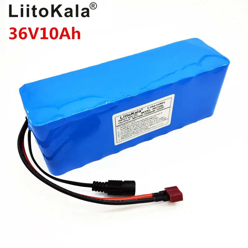 Аккумуляторная батарея LiitoKala 36 В 10 Ач 10S3P 18650|Комплекты батарей| |