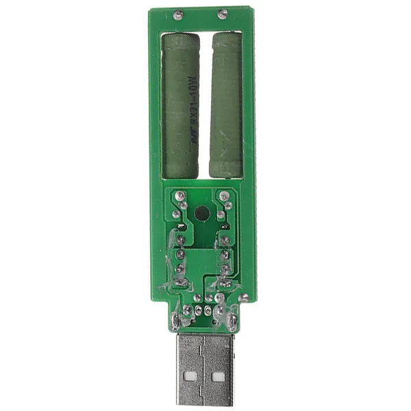 5 в 10 Вт 2 переключателя USB старение разряд погрузчик 3 вида тестовый ток нагрузка мощность резистор тест для power Bank зарядное устройство для сотового телефона