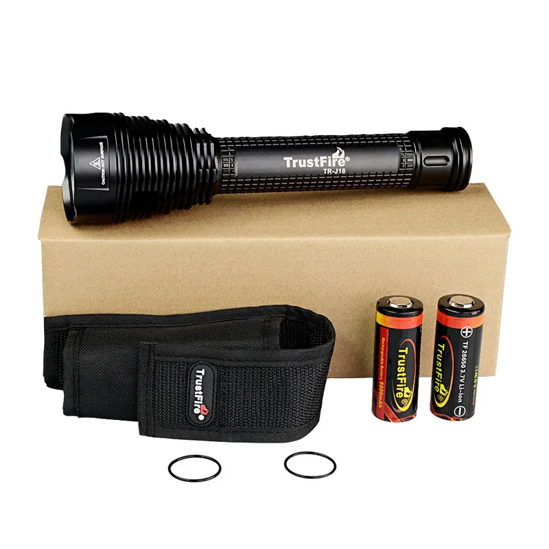 TrustFire TR-J18 7xcree XM-L2 U3 8000lm Высокая мощность 5 режимов памяти светодиодный фонарик +