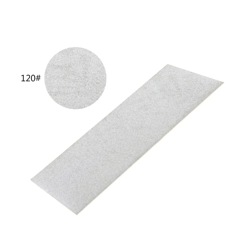 OOTDTY Thin Diamond Knife Tool Sharpening Stone Square Plate Whetstone