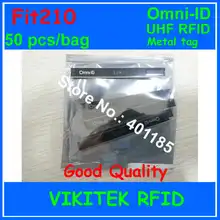 Omni-ID Fit 210 UHF rfid металлическая бирка 915 м EPC c1g2 ISO18000-6C Fit210 гаечные ключи трещотки инструмент Металл ИТ актив трек 50 шт. в упаковке