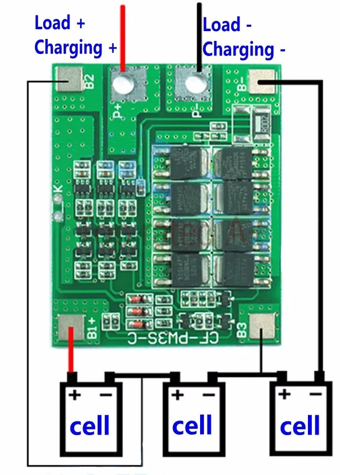 30A 3S 18650 литий-ионный аккумулятор зарядное устройство Защитная плата PCB литий-полимерный аккумулятор зарядный модуль