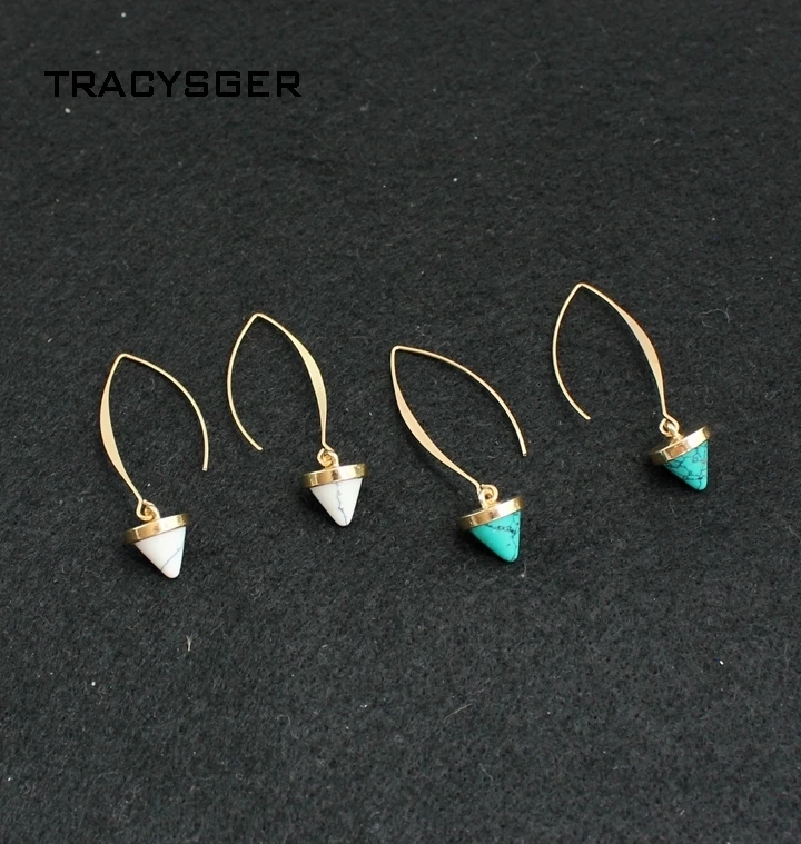 AE-es20652 /Sweet girl jewelry /New white Inlay Earrings Ear Hook Earrings personality