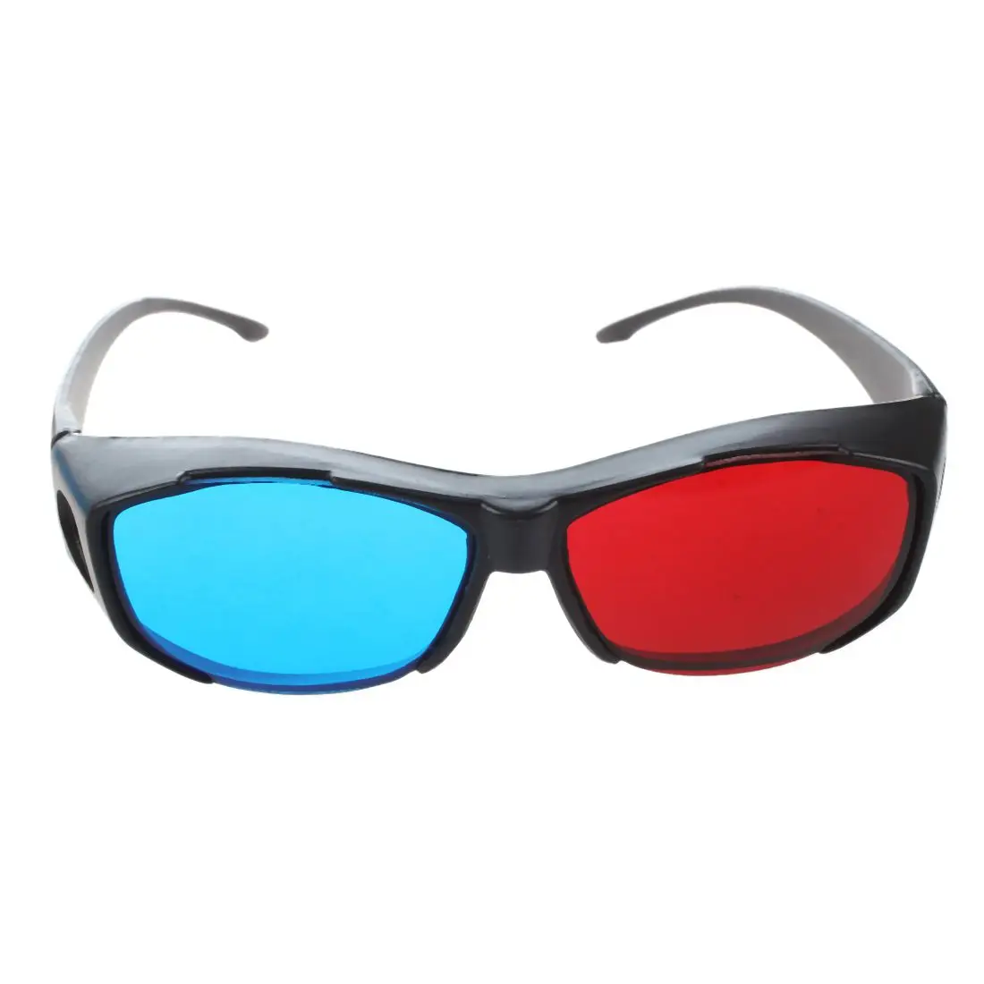 Red-blue / Cyan Anaglyph Simple Style 3d Glasses 3d Movie Game-extra Upgrade Style (2Pcs With Different Style)