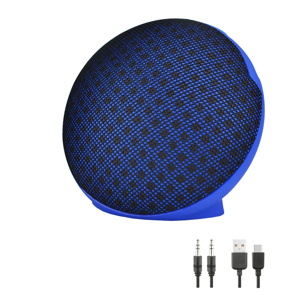 Новинка портативная Компактная настольная Bluetooth колонка FM радио TF карта и U диск
