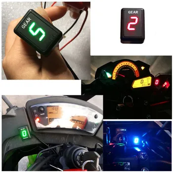 

Motorcycle Ecu Plug Mount 1-6 Level Speed Gear Display Indicator for Yamaha FZ-16 FZ400 FZS600 FZH150 FZ8 FZN150 FZ6R FZ1 FZ8