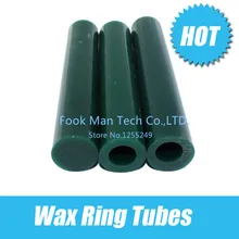 Воск для резьбы по ферриту, восковые кольца, трубки, синий цвет, восковые узоры, полировка, гравировка, аксессуары
