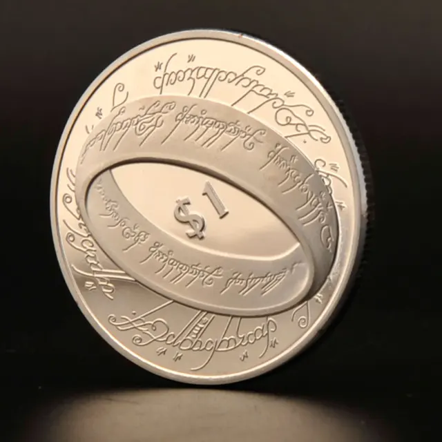 Fine Coin New Zealand One Dollar Coin in the Main Ring Memorabilia