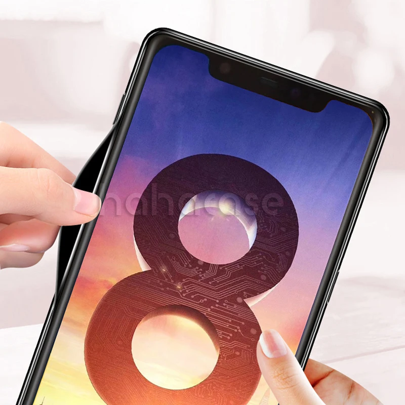 50pcs Tempered Glass Case For Xiaomi Mi8 SE 6 A2 Lite A1 Note 3 Mix 2 2S Redmi Note 6 5 Pro Plus S2 Soft Frame Hard Back Cover