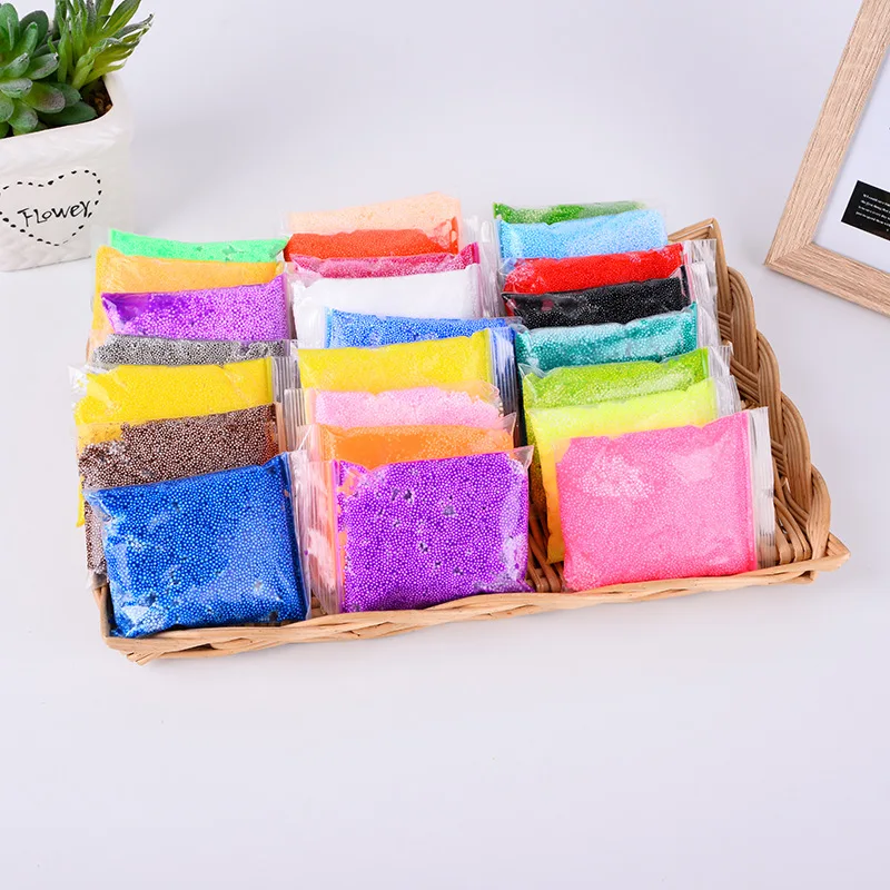 20 г Floam Slime пушистые игрушки цвет Снежная грязь Моделирование глины дети взрослые
