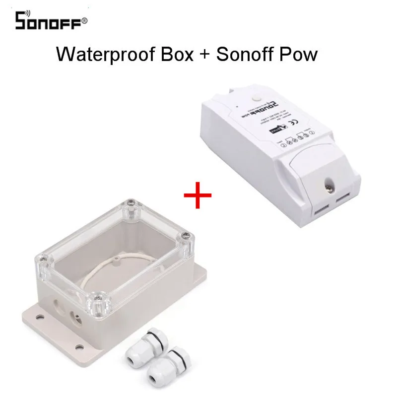 Sonoff IP66 водонепроницаемый чехол для Sonoff Basic/RF/Dual/Pow/TH16/Pow R2/G1 умный дом автоматизация