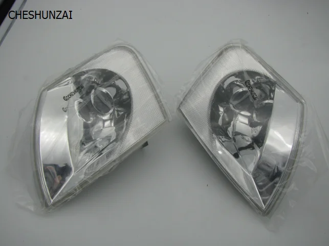 

CHESHUNZAI Left + Right Side Front Corner Angle Light Turn Signal Light shell Lamp Indicator shell For VW Passat B5 3BD 953 042