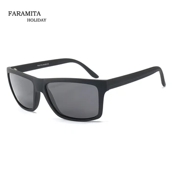 

Faramita Holiday Cloudy Night Vision Driver Glasses Men Outdoor TR90 Portable Sunglasses Resin Women Travel Sun Glasses Mirror