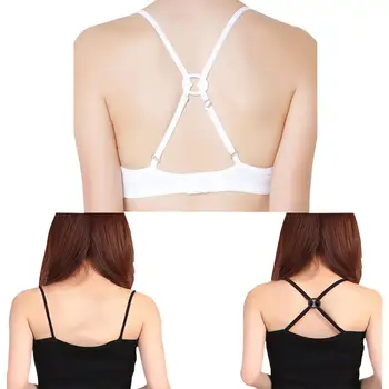 

2019 New Invisible Bra Buckle Drop Shipping Shadow-Shaped Underwear Buckle Bra Back Intimates Accessories Clips Strap Holders