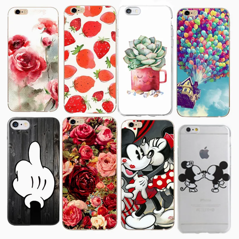 

Luxury For iphone 7 Plus Phone Case Cover For iPhone 6 6s 7 8 Plus Ultra Thin Soft TPU Back Cases For iPhone 5s 5 SE 6 7 Cover