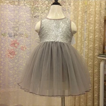 Обувь для девочек бальное платье модное высококачественное Обувь для девочек Блёстки платье большой бант Тюль Туту детское платье на свадьбу 2-7 детская одежда