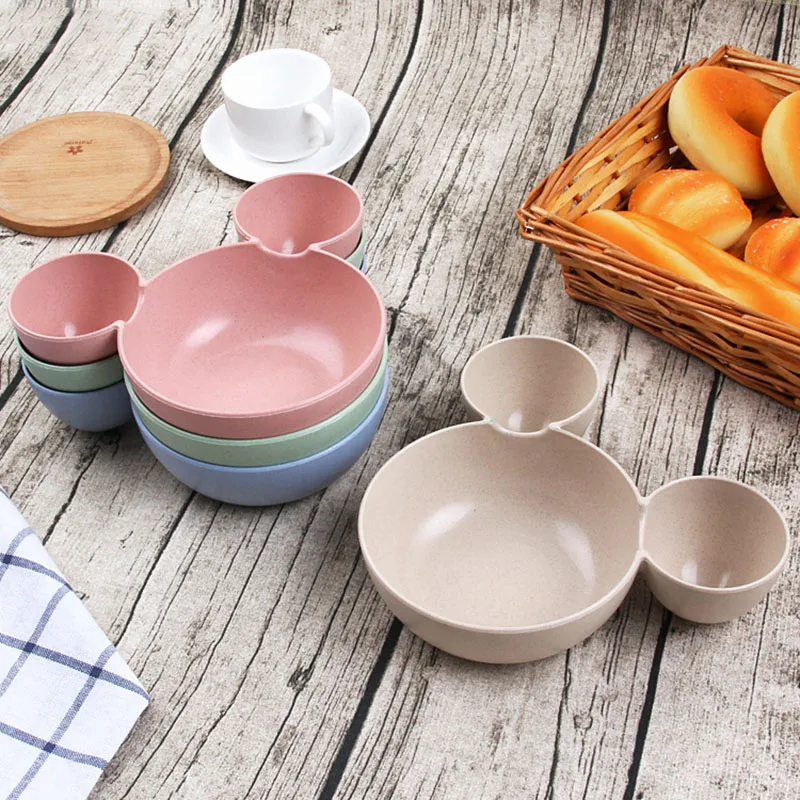 Rosiky Wheat Straw Kids Tableware Baby Feeding Bowl Kitchen Plastic Bowls Fast Food Dish Travel Dinnerware Food Container Rosiky Wheat Straw Kids Tableware Baby Feeding Bowl Kitchen Plastic Bowls Fast Food Dish Travel Dinnerware Food Container
