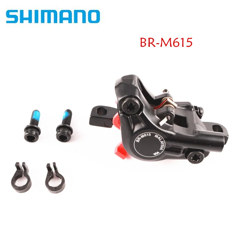 Shimano DEORE M615 гидравлический дисковый тормозной суппорт с G03S/J03A/J04C охлаждающий плавник Ice Tech тормозные колодки горный велосипед тормоз