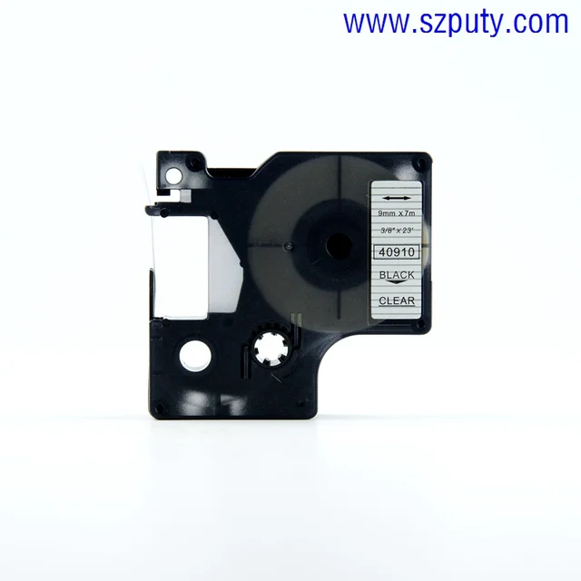 Special Price 50PK Factory Sale DYMO D1 Label Tapes Black on Clear 9mm Tapes 40910 Compatible for DYMO LabelManager Label Printers Special Price 50PK Factory Sale DYMO D1 Label Tapes Black on Clear 9mm Tapes 40910 Compatible for DYMO LabelManager Label Printers
