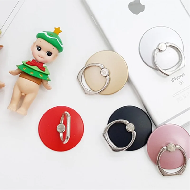 5pcs Mobile phone circular ring buckle bracket ring finger for iphone Samsung Android Mobile Phone Back Cover