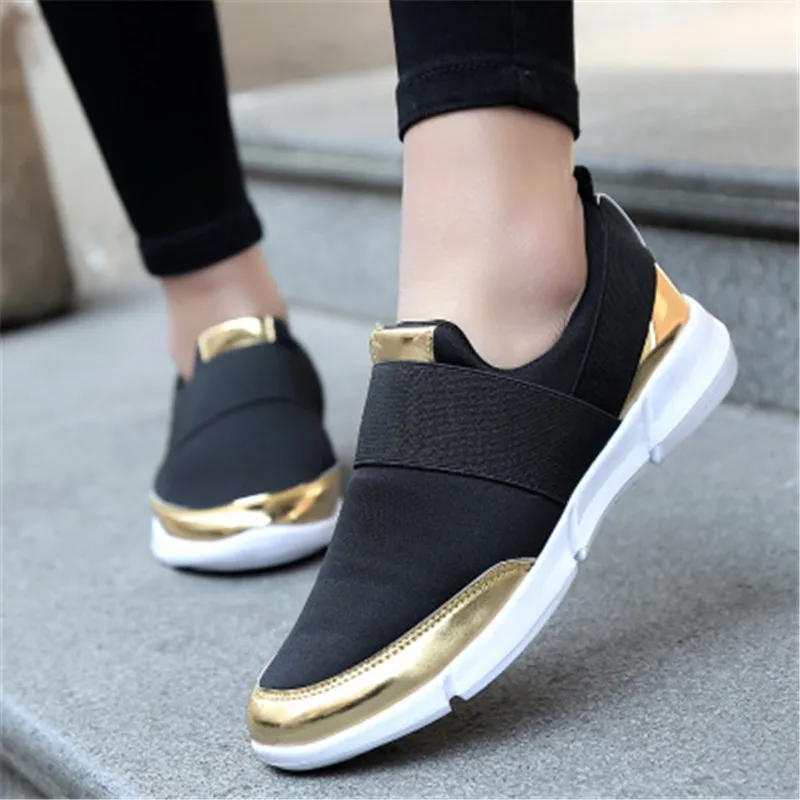 

2018 New Women Casual Shoes Comfortable Breathable Fashion Ladies Flat Shoes Hot Selling Women Shoes