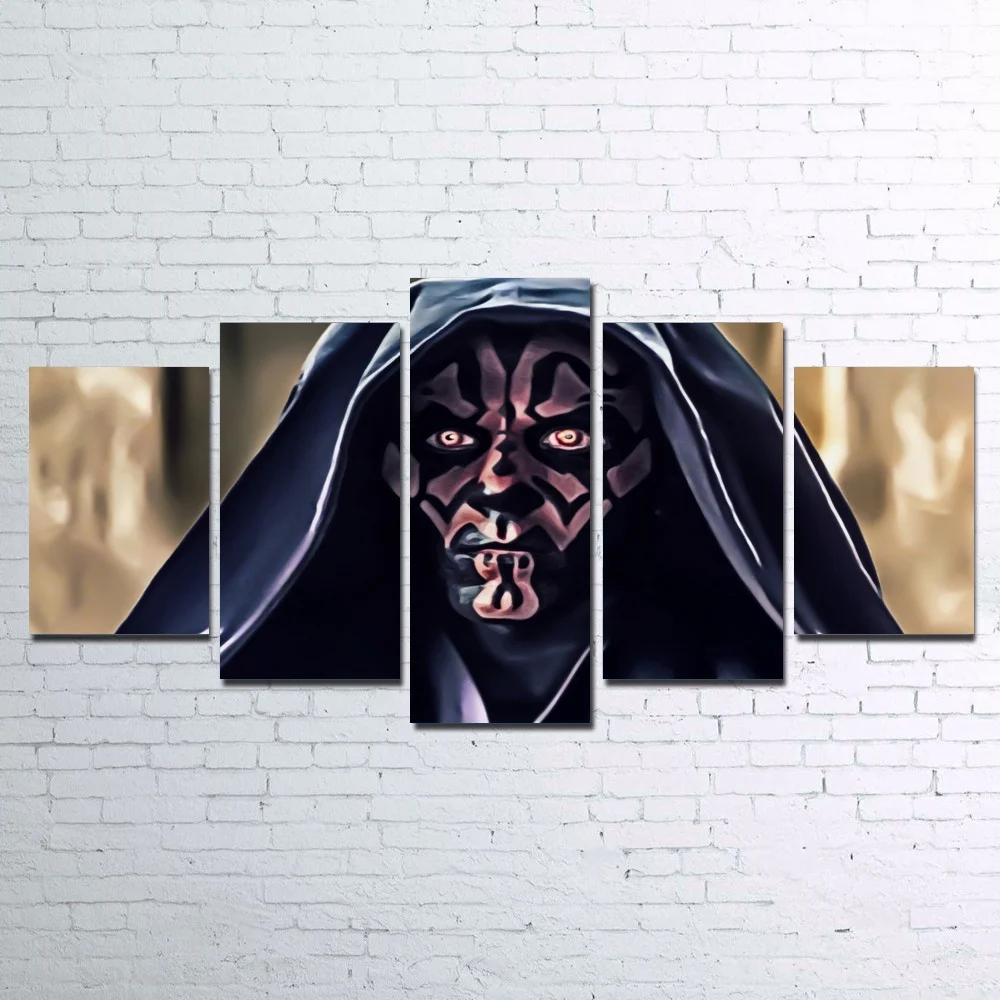 Modular-Prints-Pictures-Home-Decorative-5-Pieces-Star-Wars-Paintings-Office-Cartoon-Canvas-Poster-Animation-Frame (1)