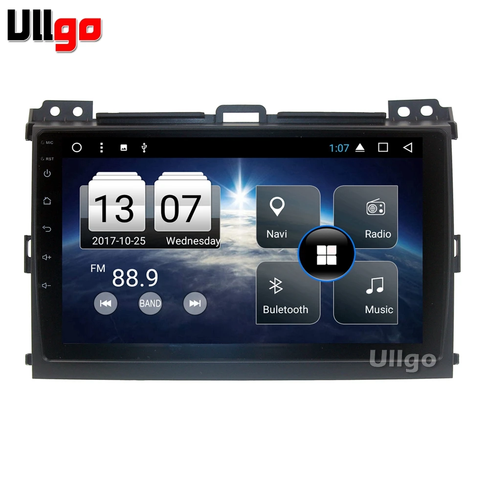 

9 inch Android 8.1 Car Radio GPS for Toyota Prado 120 2002-2009 Autoradio GPS with Radio RDS BT Mirrior-Link Wifi 8GB Map card