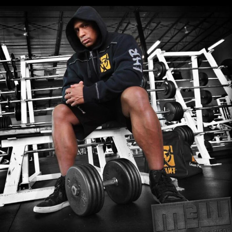 Winter Fitness Men Gyms Hoodies Sweatshirt (13)